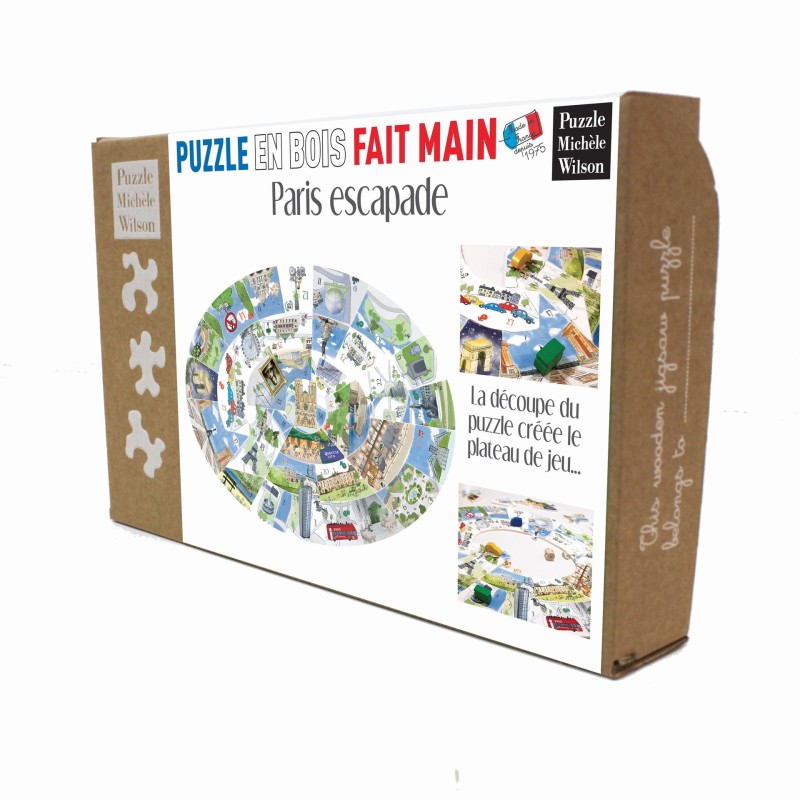 Puzzle 34 pièces - Paris Escapade, Bellet Olle Laprune