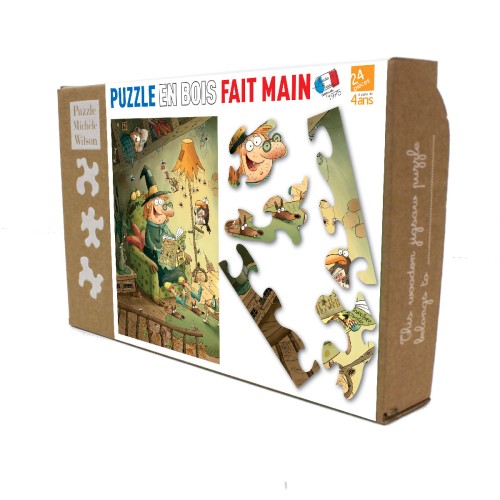 Puzzle 24 pièces - Gorbine...