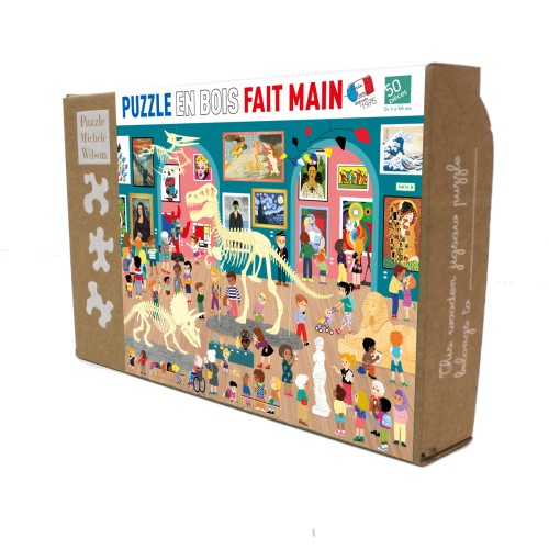 Puzzle 50 pièces - Visite...