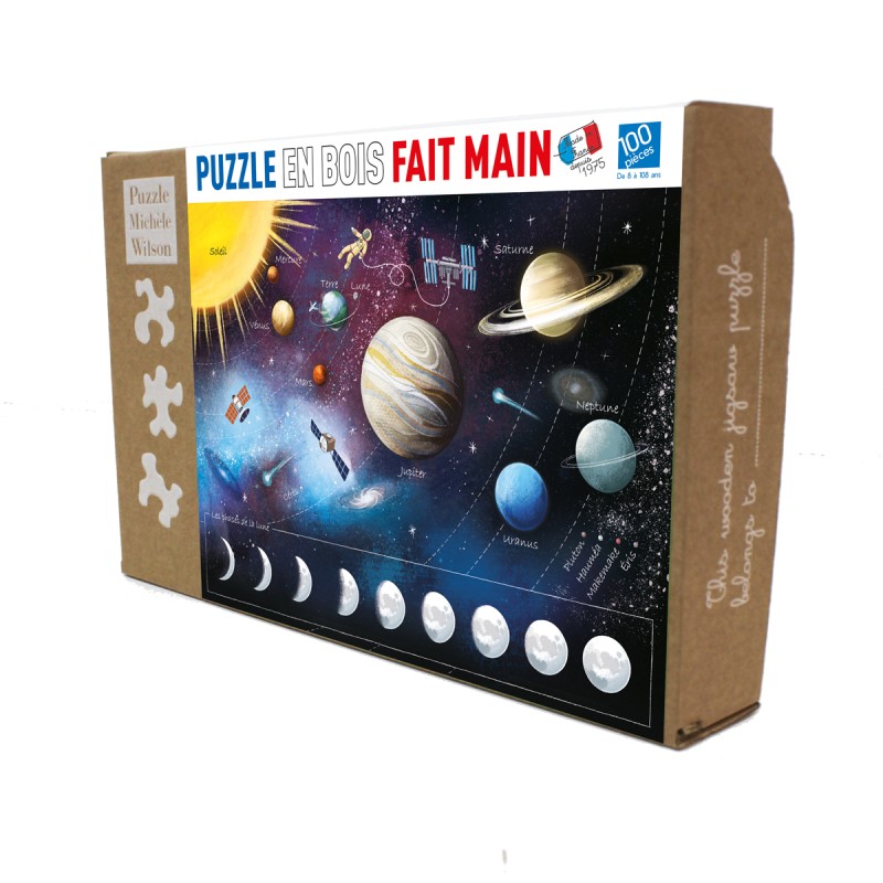 Puzzle 100 pièces - Les Planètes, Kabuki