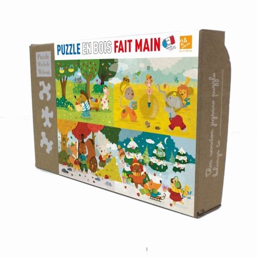 Puzzle 24 pièces - Les...