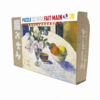Puzzle 12 pièces - Fleurs Et Bol De Fruits, Gauguin