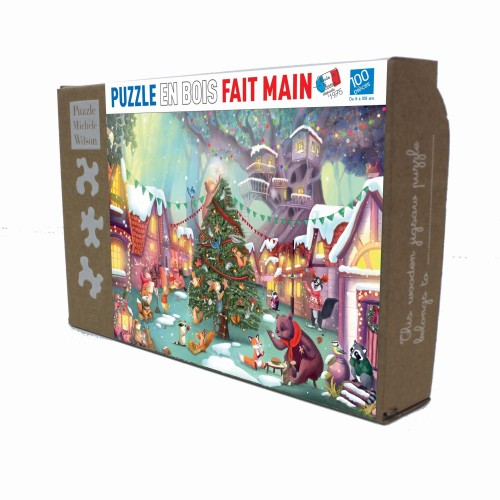 Puzzle 100 pièces - Veille...