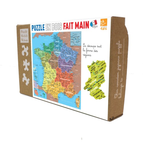 Puzzle 24 pièces - Carte De...