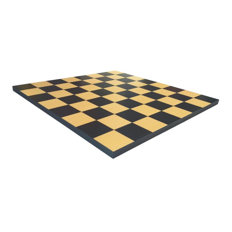 Echiquier Noir et Blanc Sans Bord - Taille 4