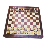 Jeu de Dames Pliant Magnétique 30cm
