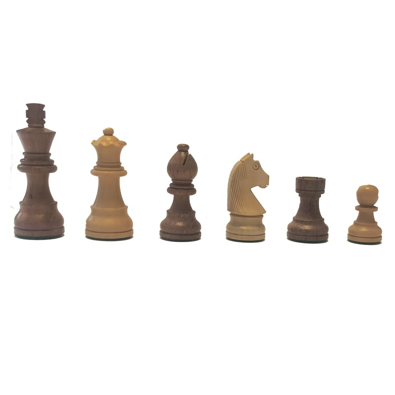 Pièces Echecs Acacia Classique - Taille 4