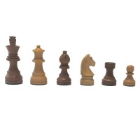 Pièces Echecs Acacia Classique - Taille 4