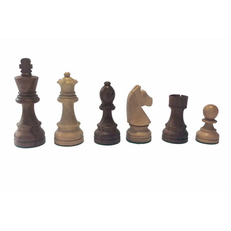 Pièces d'Echecs Standard Acacia - Taille 5.5