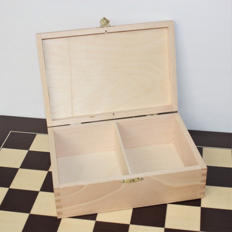Boite de rangement pour pièces d'échecs (30 cm)