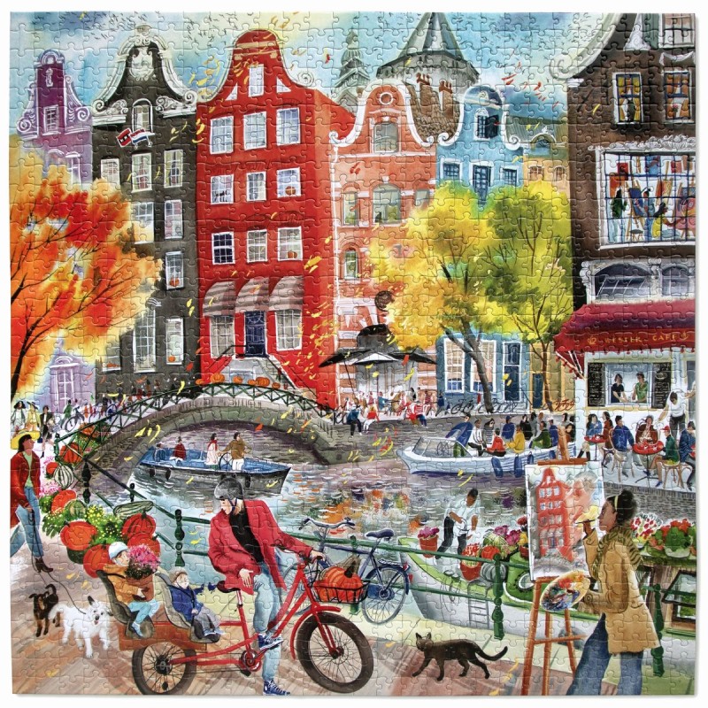 Puzzle 1000 pièces - Artists in Amsterdam