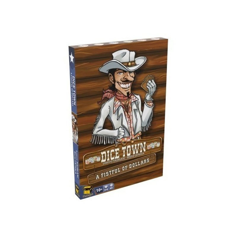 Dice Town - Extension Pour une Poignée de Cartes