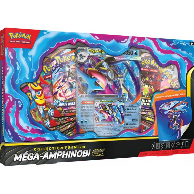 Coffret Pokémon Méga Amphinobi-Ex
