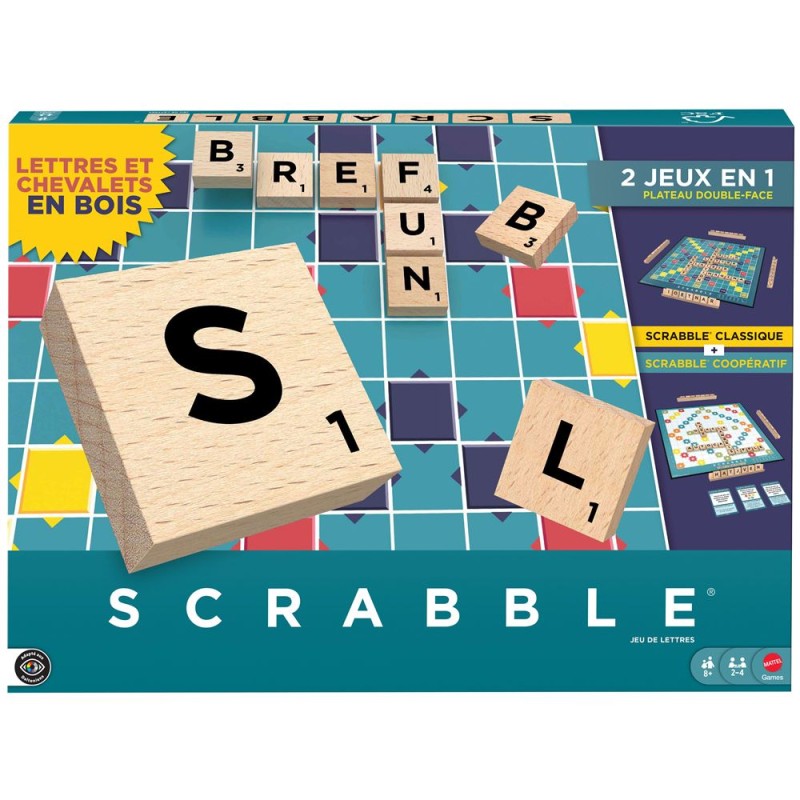 Scrabble Classique en Bois