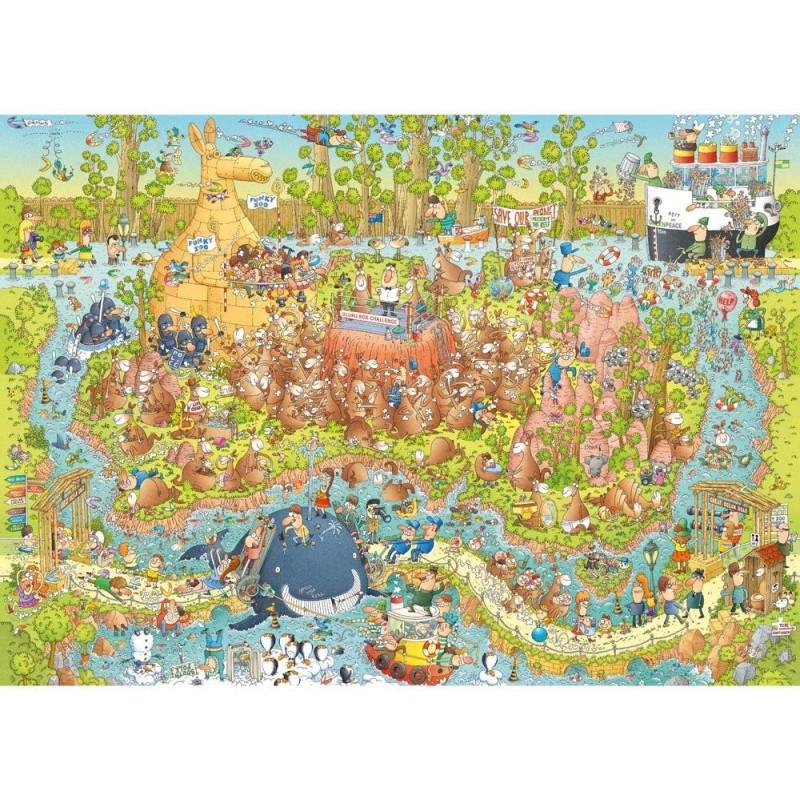 Puzzle 1000 pièces - Australian Habitat