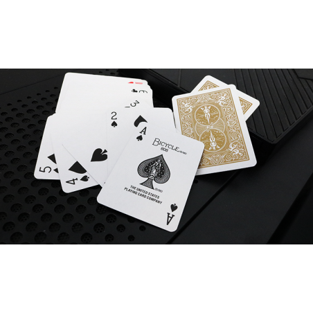 Mini Cartes Bicycle (Gold)