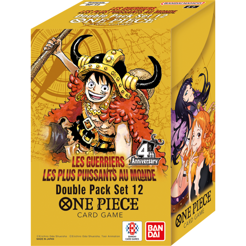 Display One Piece Double Pack OP17 (x8) : Les Guerriers les Plus Puissants au Monde (Français)