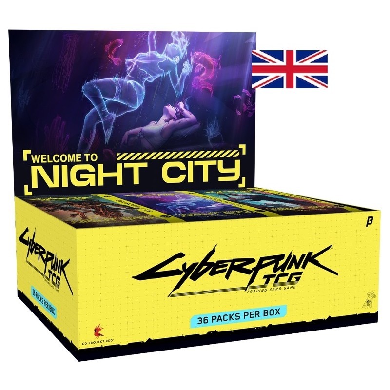 Display Cyberpunk BST BETA Welcome To Night City x36 - Anglais