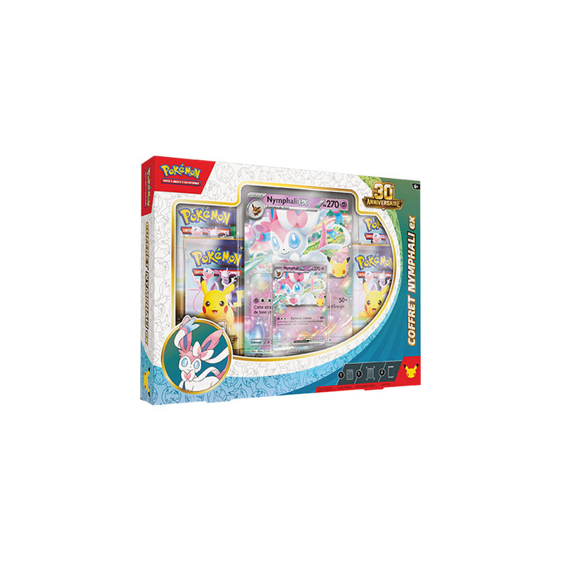 Pokemon 30 ans Coffret Nymphali-ex