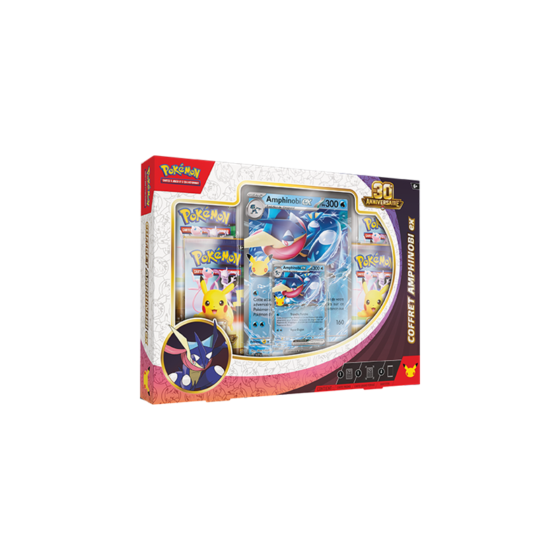 Pokemon 30 ans Coffret Amphinobi-ex