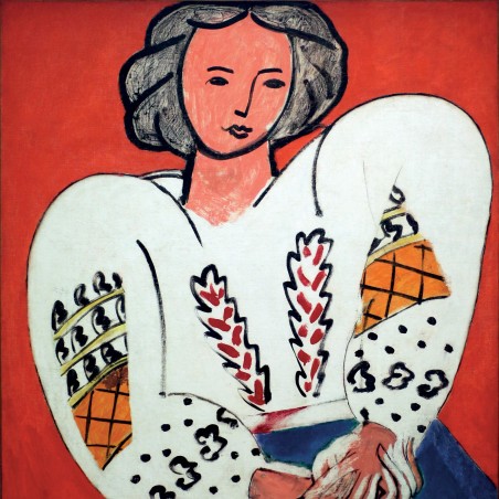 Puzzle en bois 30 pièces - Cuzzle - La blouse, Matisse