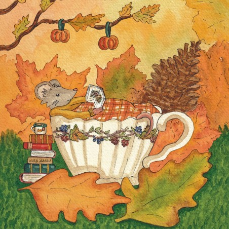 Puzzle en bois 30 pièces - Cuzzle - Lecture d'automne, Miss Fauvine
