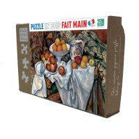Puzzle en bois 50 pièces - Nature morte aux pommes et aux oranges