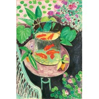 Puzzle 80 pièces - Les poissons rouges, Henri Matisse