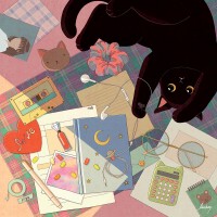 Puzzle 80 pièces - Chat paresseux, Limduey