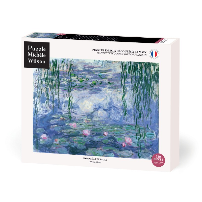 Puzzle 750 pièces - Nymphéas et saule, Claude Monet