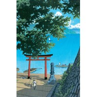 Puzzle 350 pièces - La plage d'Utagahama