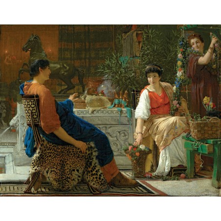 Puzzle 650 pièces - Préparatifs des festivités, Lawrence Alma-Tadema