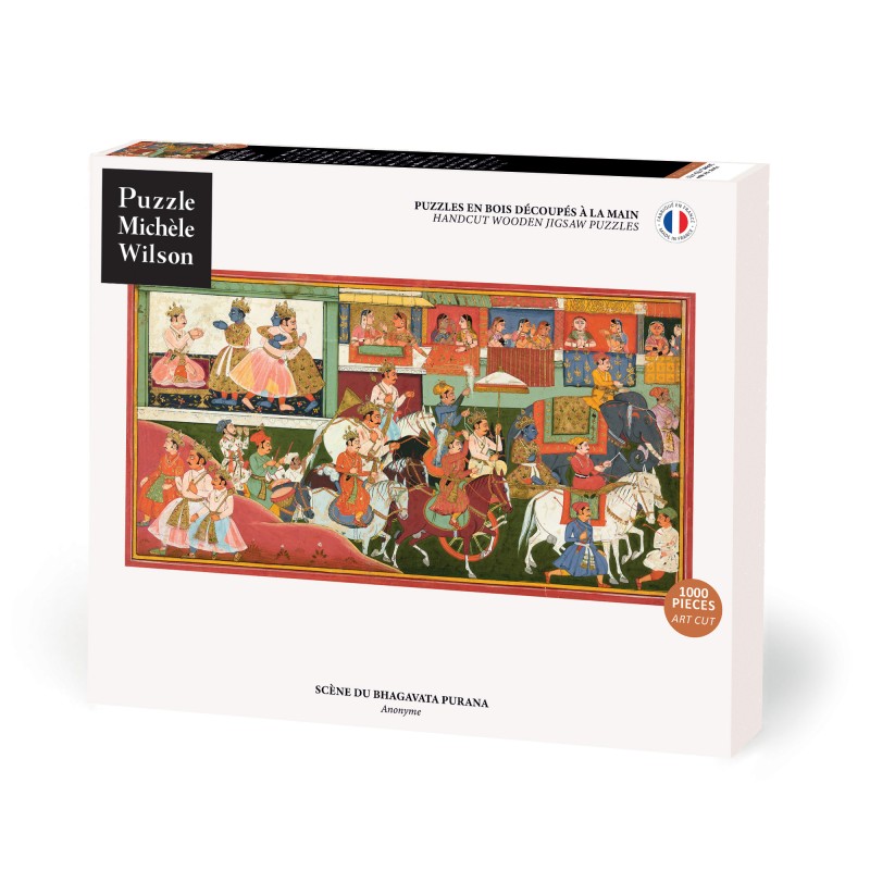 Puzzle 1000 pièces - Scène du Bhagavata Purana