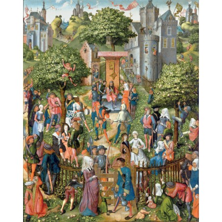 Puzzle 1800 pièces - Fête des archers, Maître de Francfort