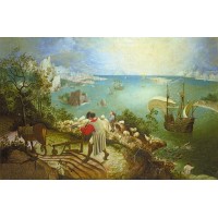 Puzzle 750 pièces - La chute d'Icare, Pieter Brueghel l'Ancien