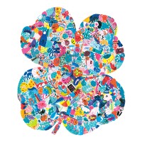 Puzzle 200 pièces - Jardins en folie, Camille de Cussac