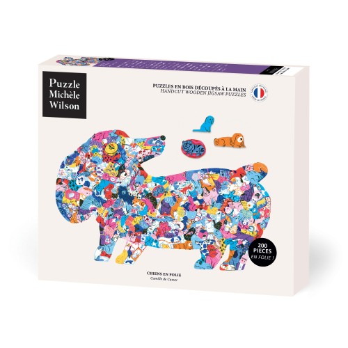 Puzzle 200 pièces - Chiens...