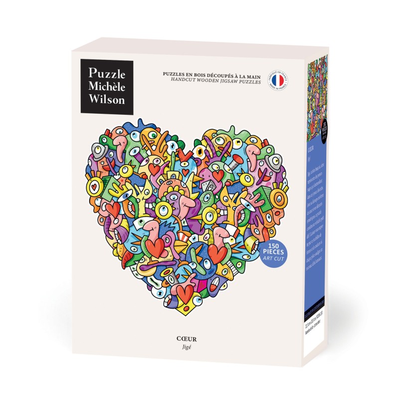 Puzzle 150 pièces - Coeur, Jige
