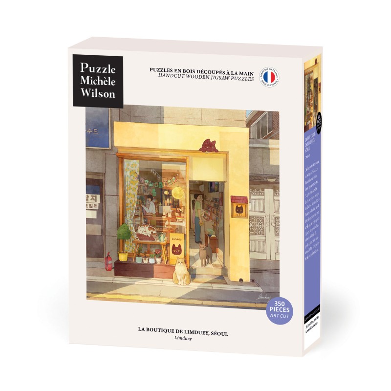 Puzzle 350 pièces - La boutique de Limduey, Séoul, Limduey