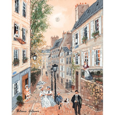 Puzzle 500 pièces - Passage des Abesses, Fabienne Delacroix