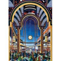 Puzzle 1000 pièces - La gare, Alexis Bruchon