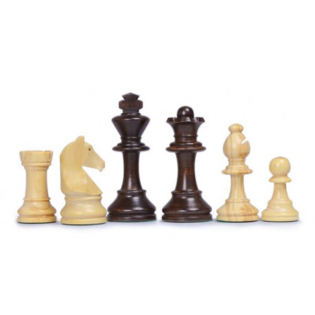 Pièces d'échecs Chavet plombées-feutrées n°5