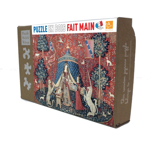 Puzzle 24 pièces - La dame...