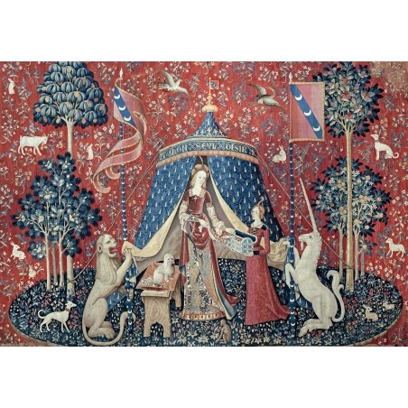 Puzzle 24 pièces - La dame à la licorne, Valadon