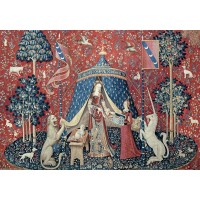 Puzzle 24 pièces - La dame à la licorne, Valadon