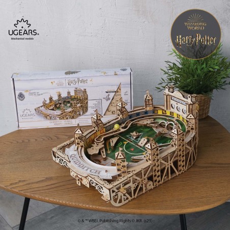 Puzzle 3D en Bois 402 pièces - Harry Potter Quidditch Pinball (Flipper)
