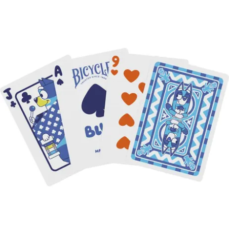 Cartes Bicycle Bluey
