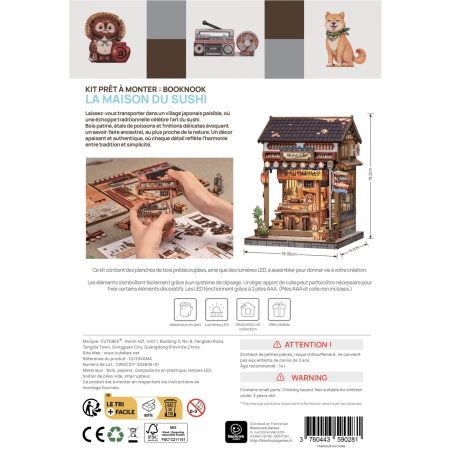 Booknook La Maison du Sushi