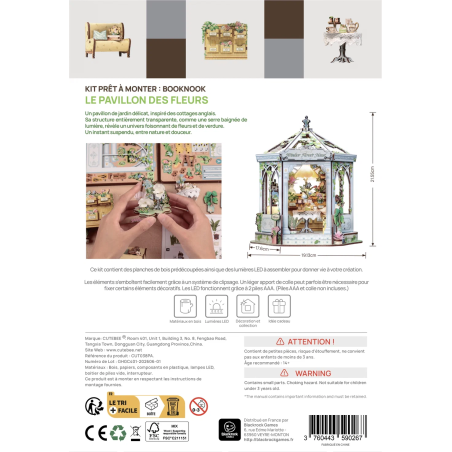 Booknook Le Pavillon des Fleurs