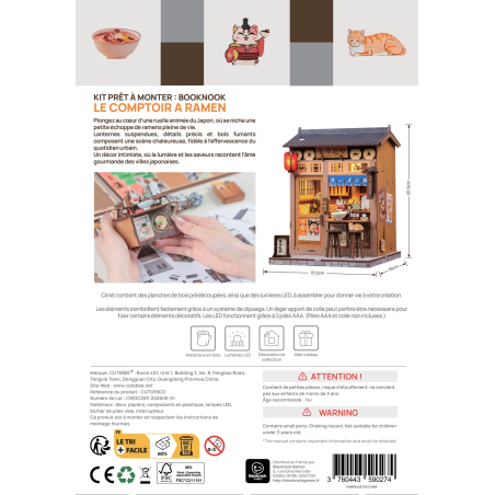 Booknook Le Comptoir à Ramen